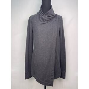 Lululemon Gray Wrap Cardigan Size 4